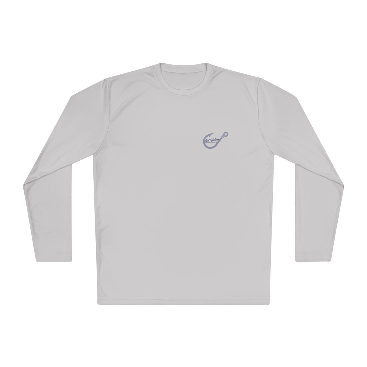 Fishing Makes Me Happy Unisex Long Sleeve Tee - Lightweight Fishing Apparel - Get Tight Gear