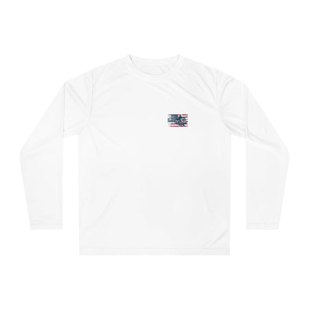 Fishing Marlin Flag Activewear Long Sleeve Shirt - Get Tight Gear