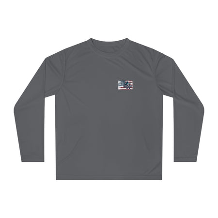 Fishing Marlin Flag Activewear Long Sleeve Shirt - Get Tight Gear