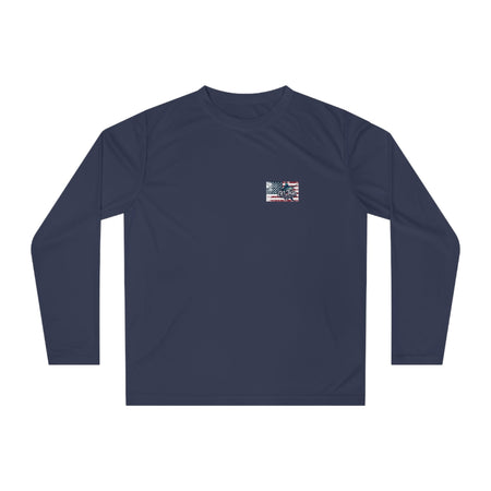 Fishing Marlin Flag Activewear Long Sleeve Shirt - Get Tight Gear