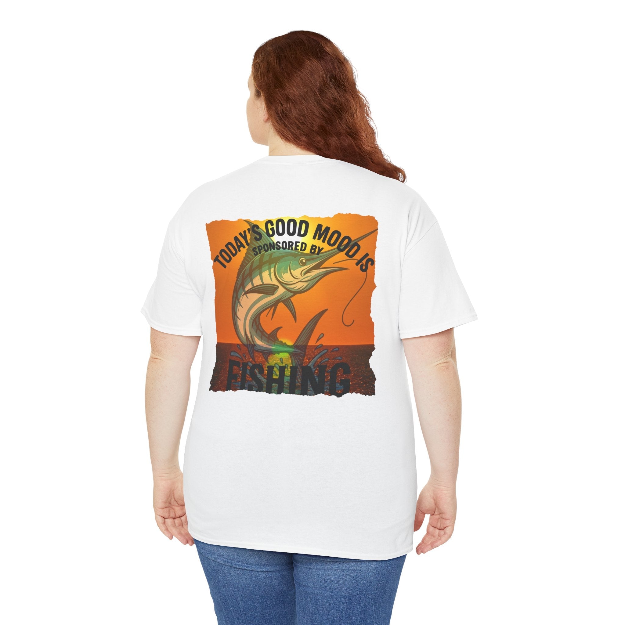 Fishing Mood Unisex Heavy Cotton Tee - Casual Outdoor Apparel - Get Tight Gear