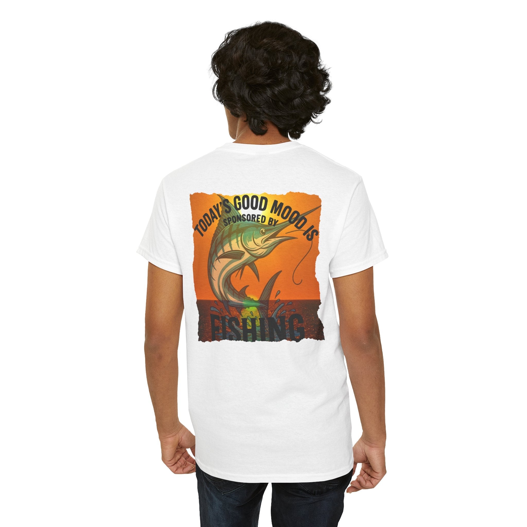 Fishing Mood Unisex Heavy Cotton Tee - Casual Outdoor Apparel - Get Tight Gear