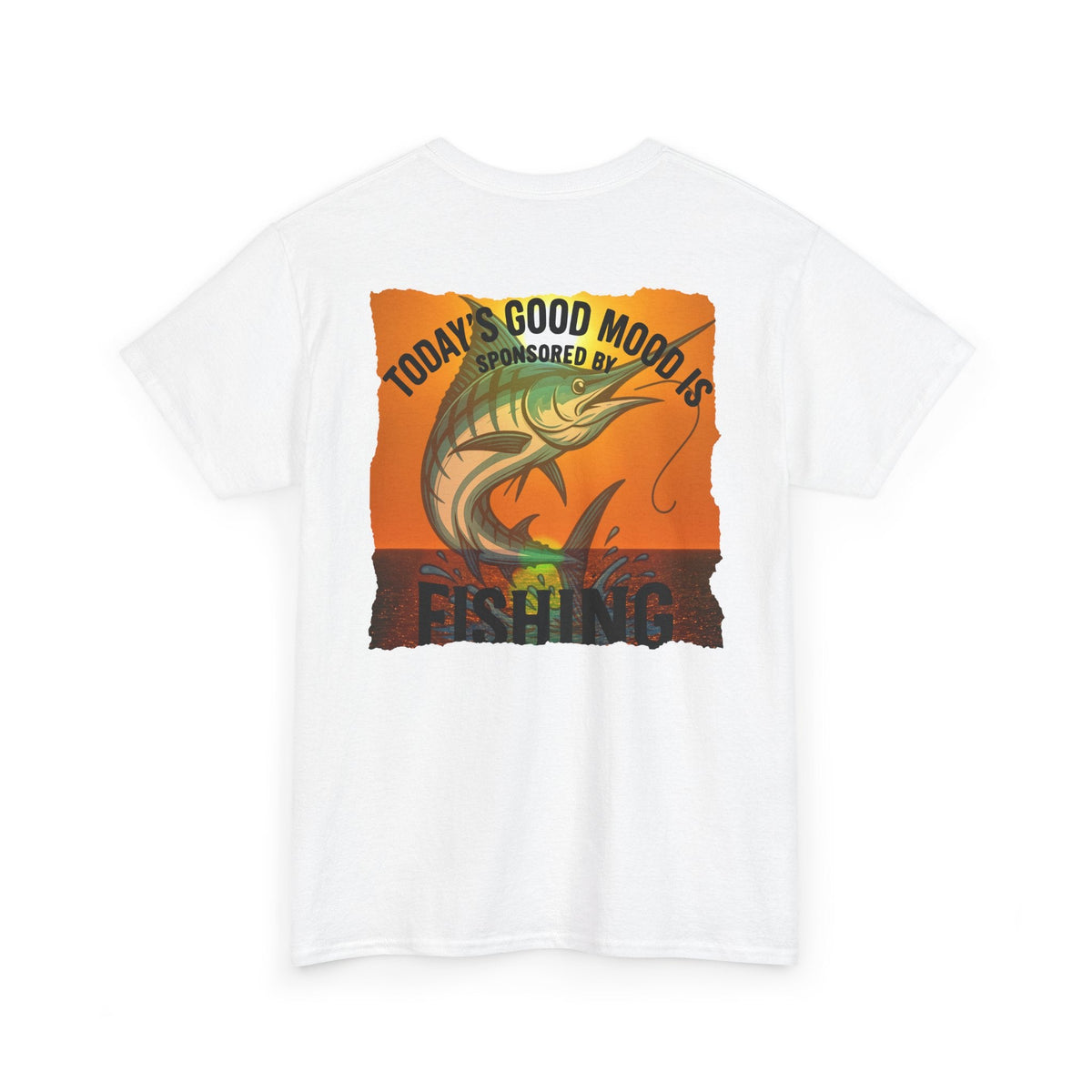 Fishing Mood Unisex Heavy Cotton Tee - Casual Outdoor Apparel - Get Tight Gear