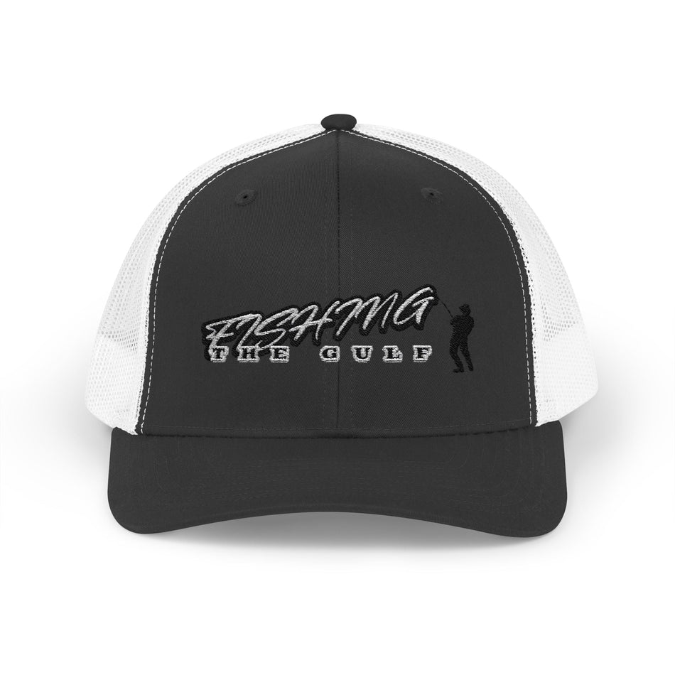 Fishing the Gulf Snapback Trucker Cap - Stylish Outdoor Gear for Anglers - Get Tight Gear