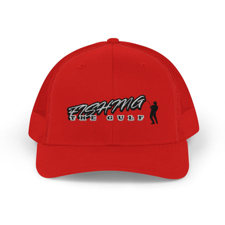 Fishing the Gulf Snapback Trucker Cap - Stylish Outdoor Gear for Anglers - Get Tight Gear