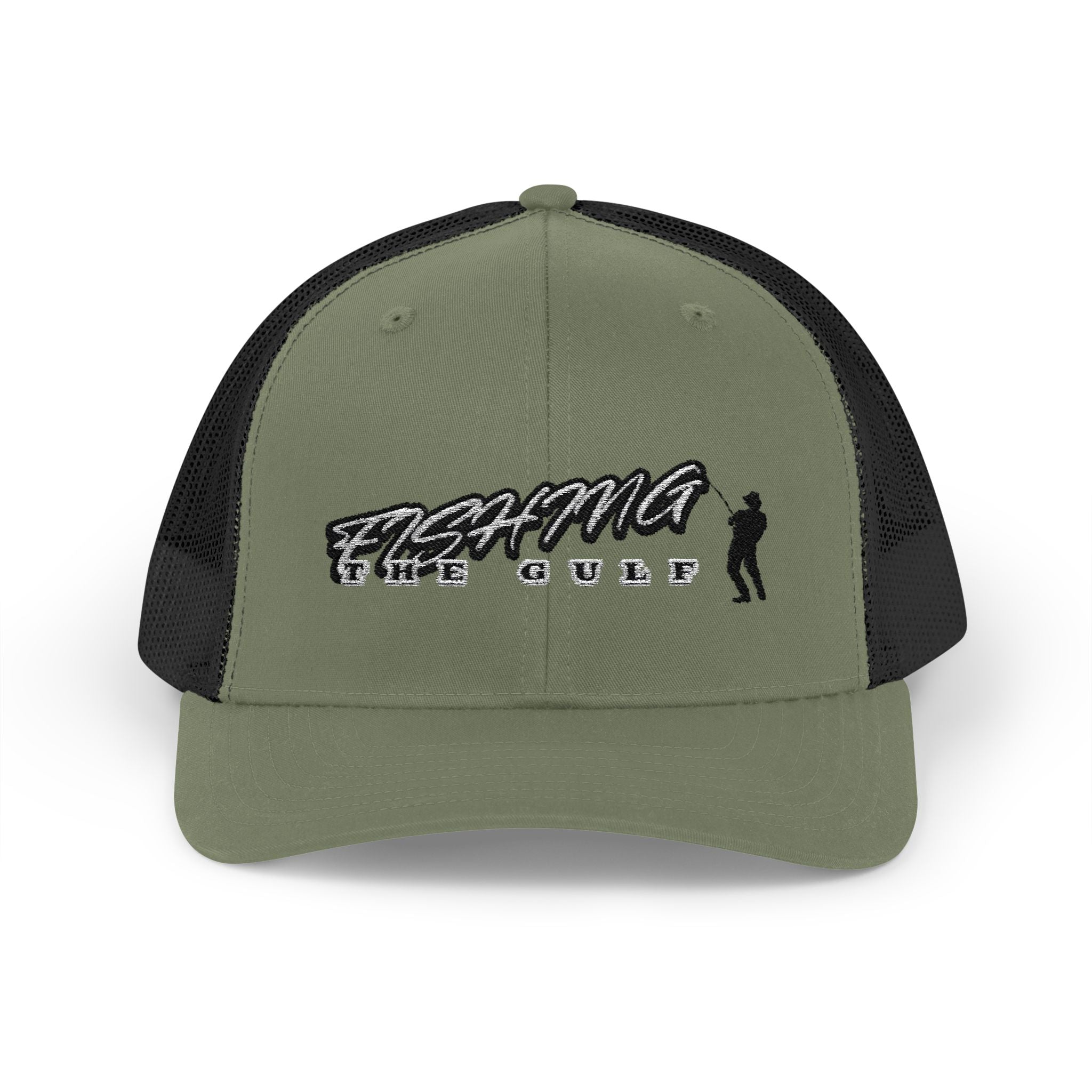 Fishing the Gulf Snapback Trucker Cap - Stylish Outdoor Gear for Anglers - Get Tight Gear