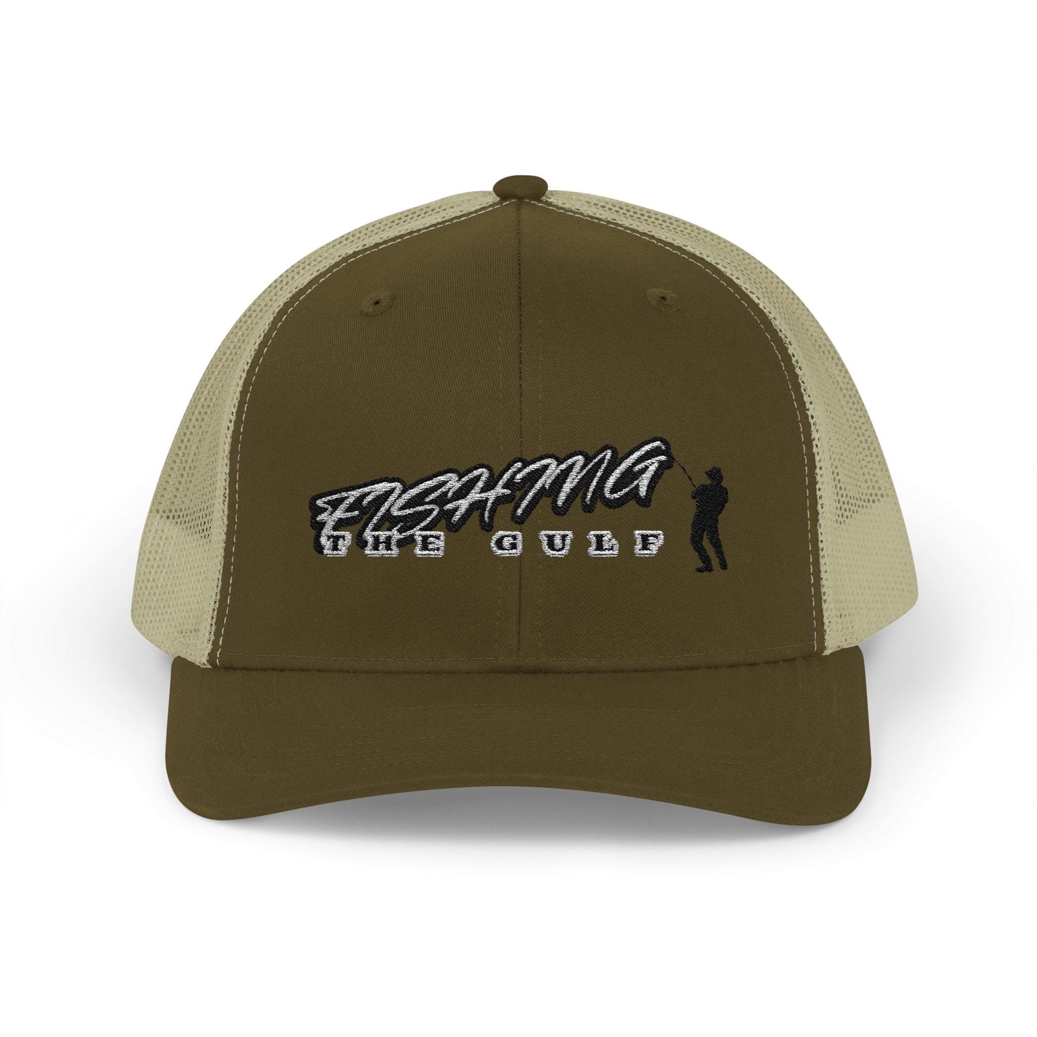 Fishing the Gulf Snapback Trucker Cap - Stylish Outdoor Gear for Anglers - Get Tight Gear