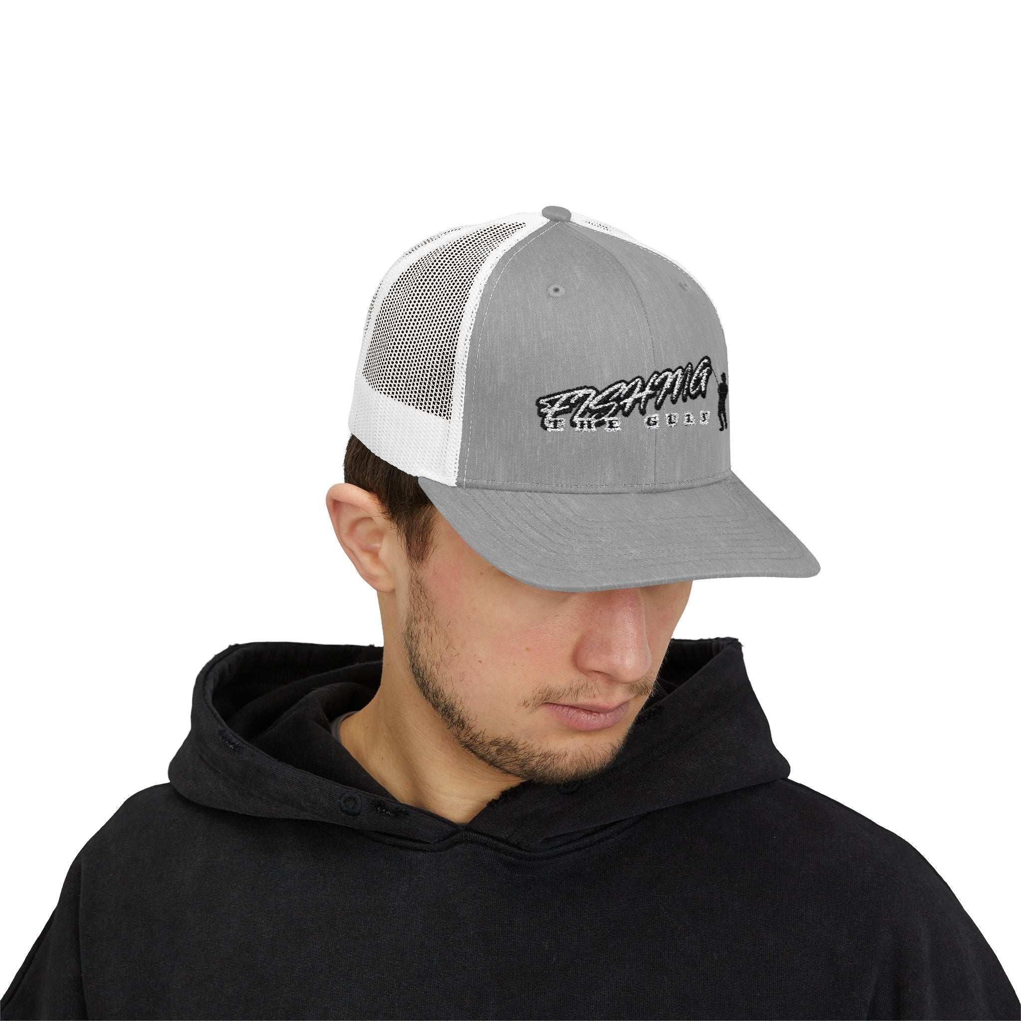 Fishing the Gulf Snapback Trucker Cap - Stylish Outdoor Gear for Anglers - Get Tight Gear