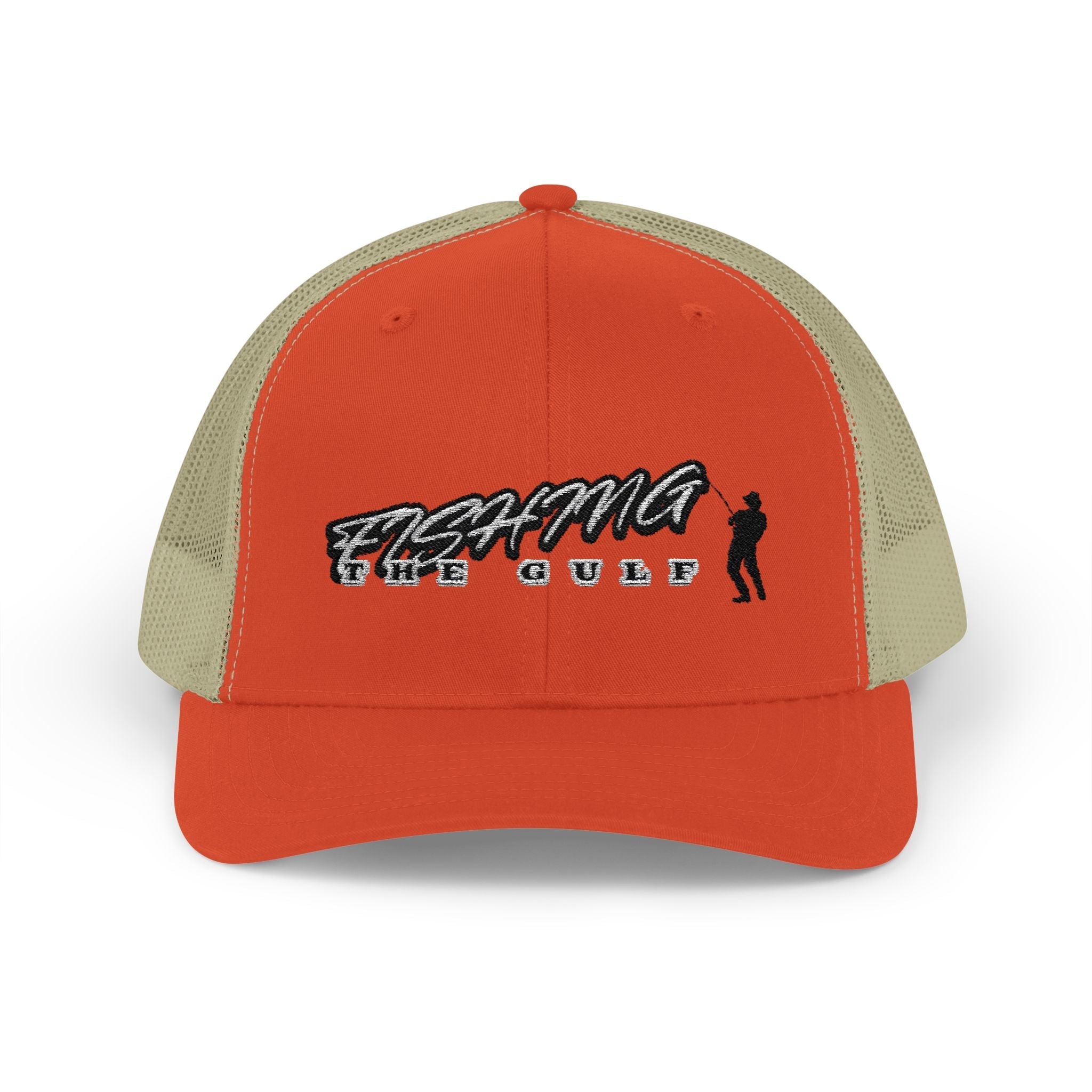 Fishing the Gulf Snapback Trucker Cap - Stylish Outdoor Gear for Anglers - Get Tight Gear
