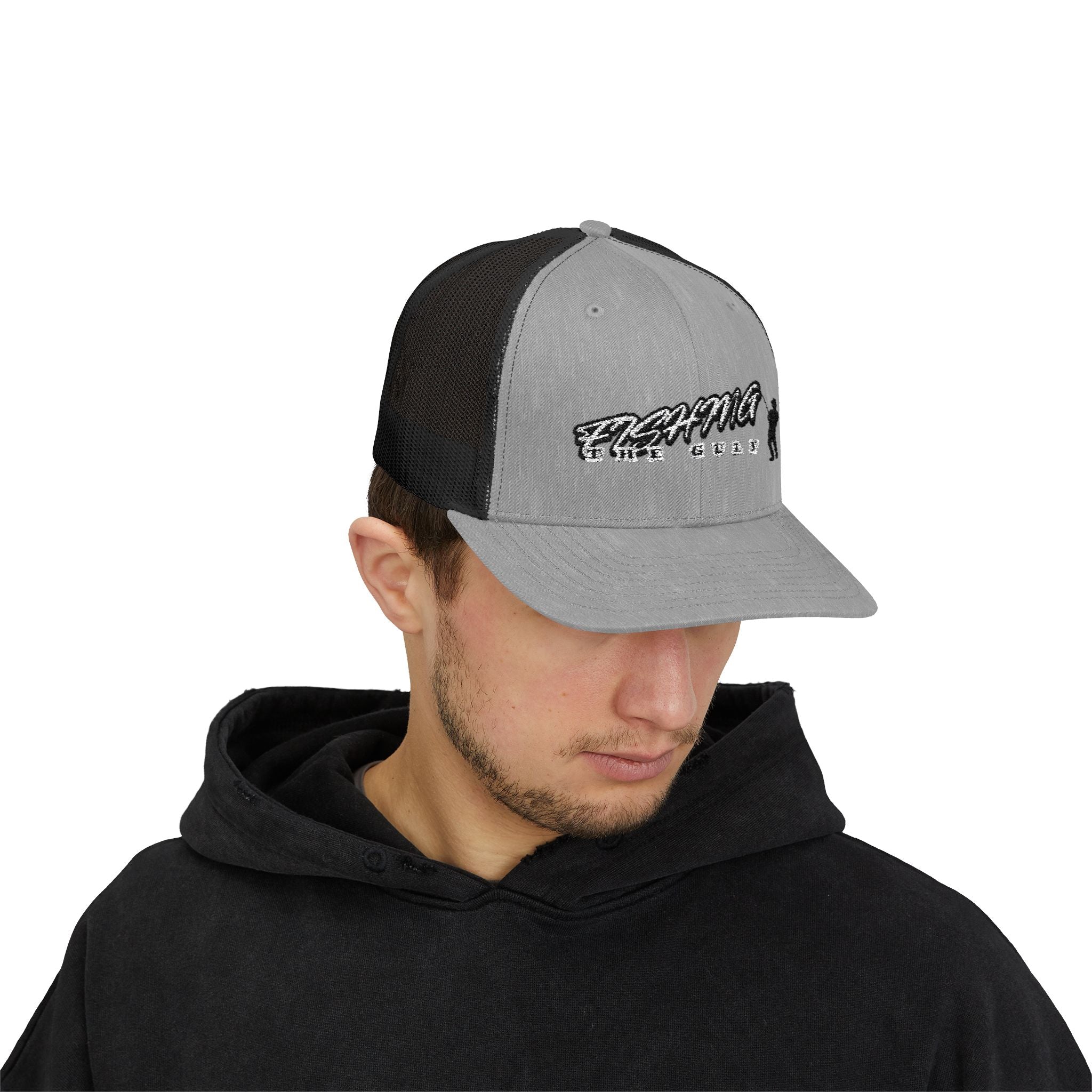 Fishing the Gulf Snapback Trucker Cap - Stylish Outdoor Gear for Anglers - Get Tight Gear