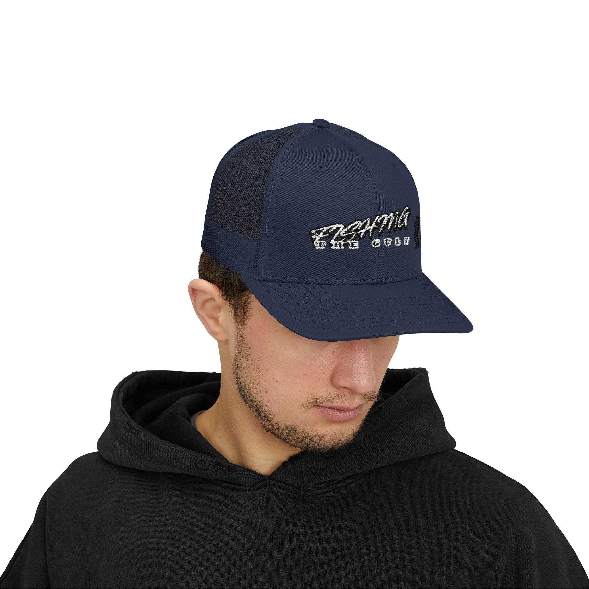 Fishing the Gulf Snapback Trucker Cap - Stylish Outdoor Gear for Anglers - Get Tight Gear