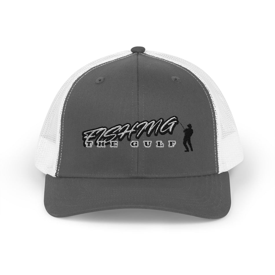 Fishing the Gulf Snapback Trucker Cap - Stylish Outdoor Gear for Anglers - Get Tight Gear