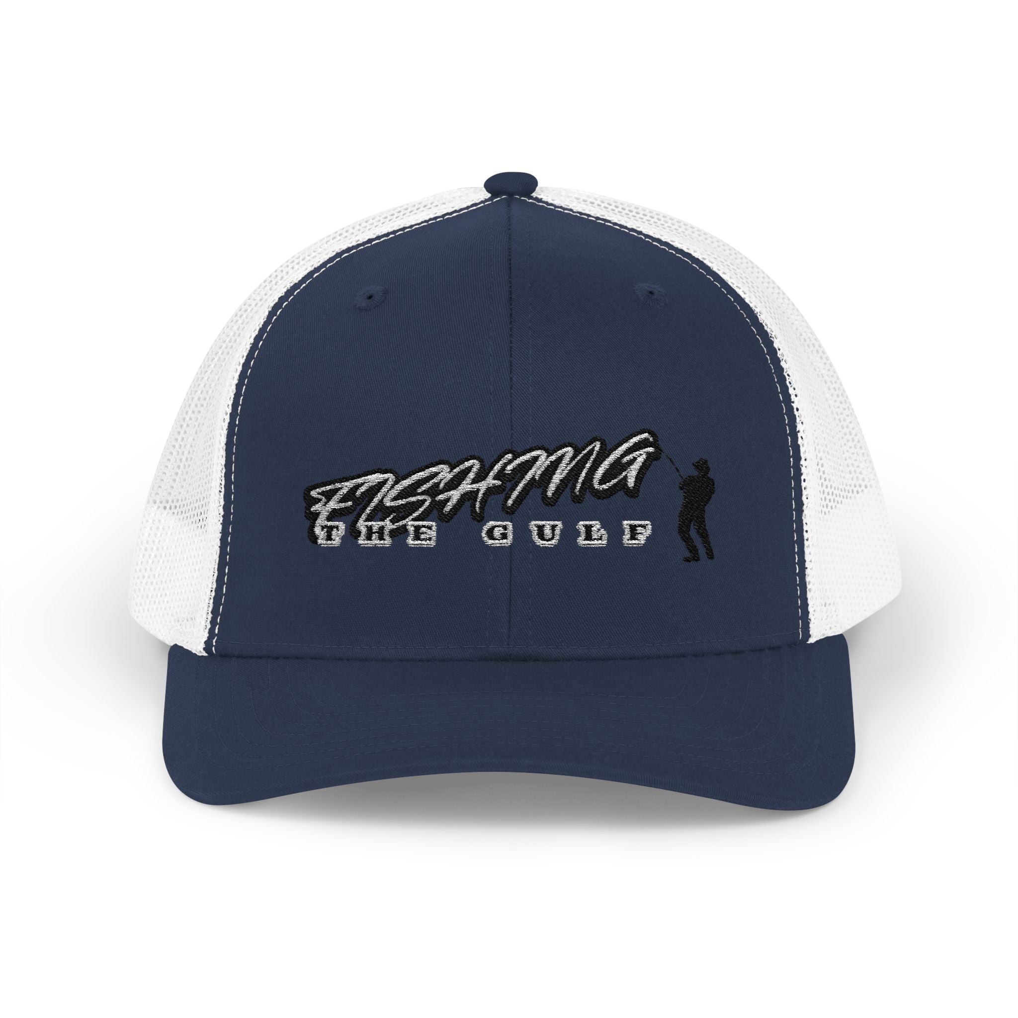 Fishing the Gulf Snapback Trucker Cap - Stylish Outdoor Gear for Anglers - Get Tight Gear