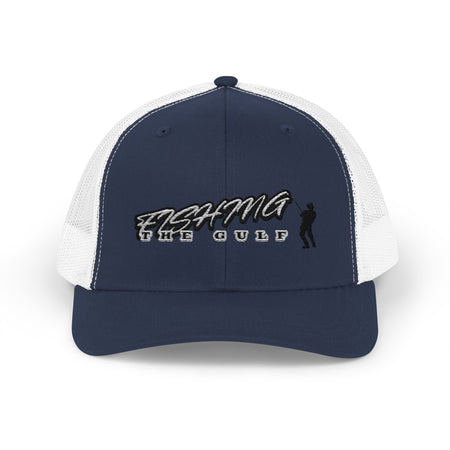 Fishing the Gulf Snapback Trucker Cap - Stylish Outdoor Gear for Anglers - Get Tight Gear