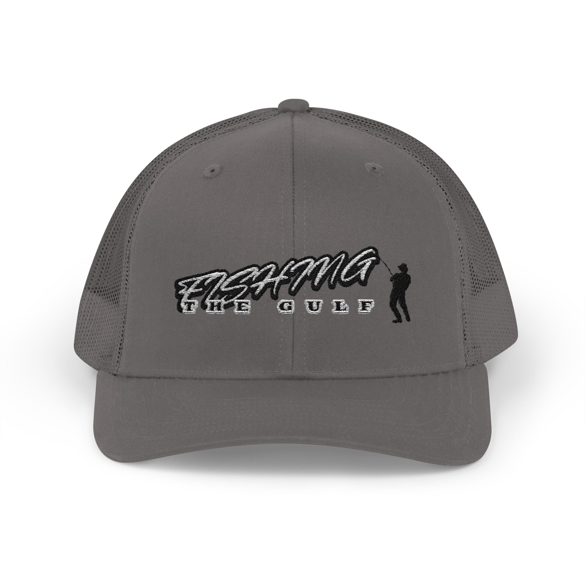 Fishing the Gulf Snapback Trucker Cap - Stylish Outdoor Gear for Anglers - Get Tight Gear