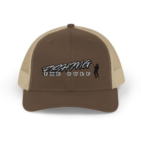 Fishing the Gulf Snapback Trucker Cap - Stylish Outdoor Gear for Anglers - Get Tight Gear