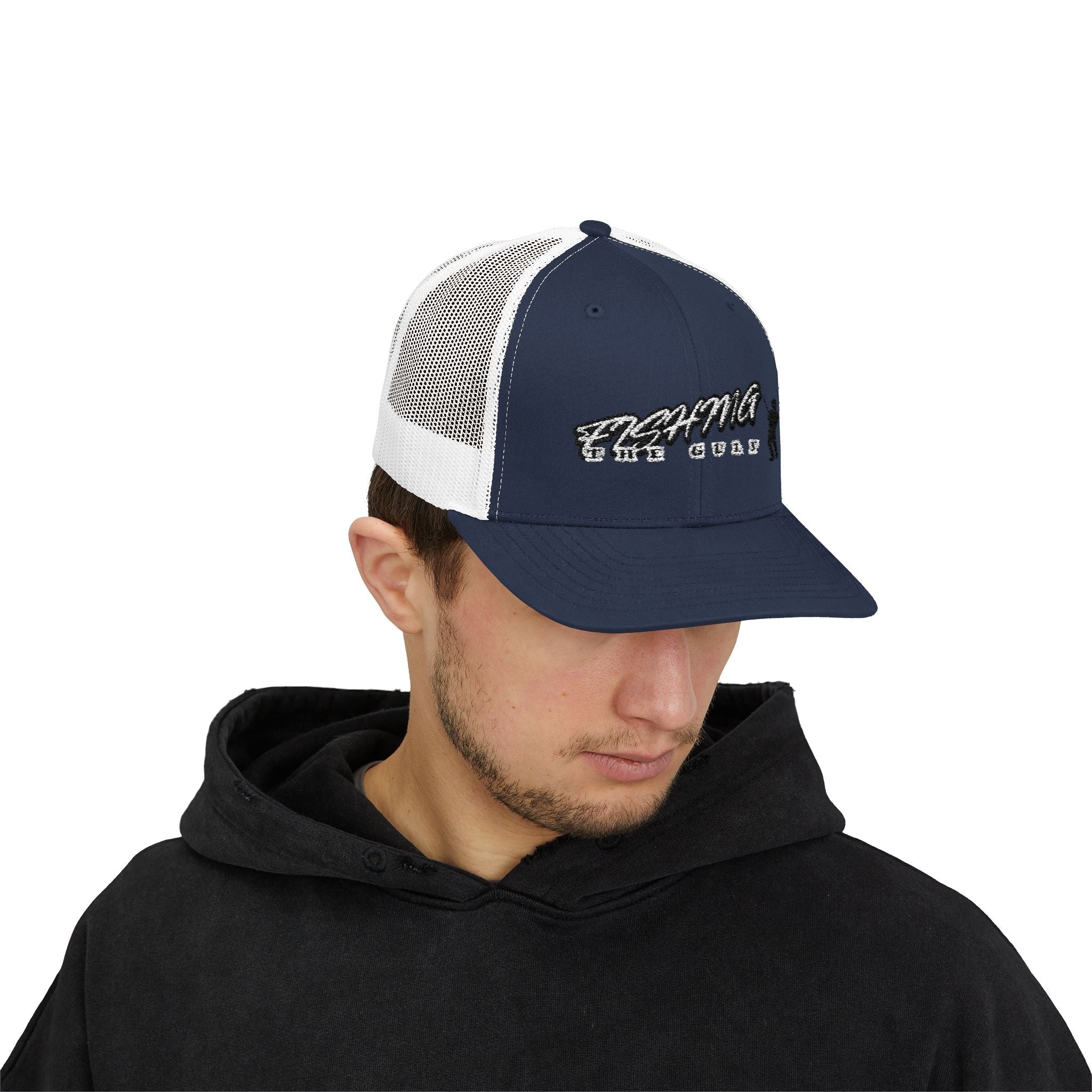 Fishing the Gulf Snapback Trucker Cap - Stylish Outdoor Gear for Anglers - Get Tight Gear
