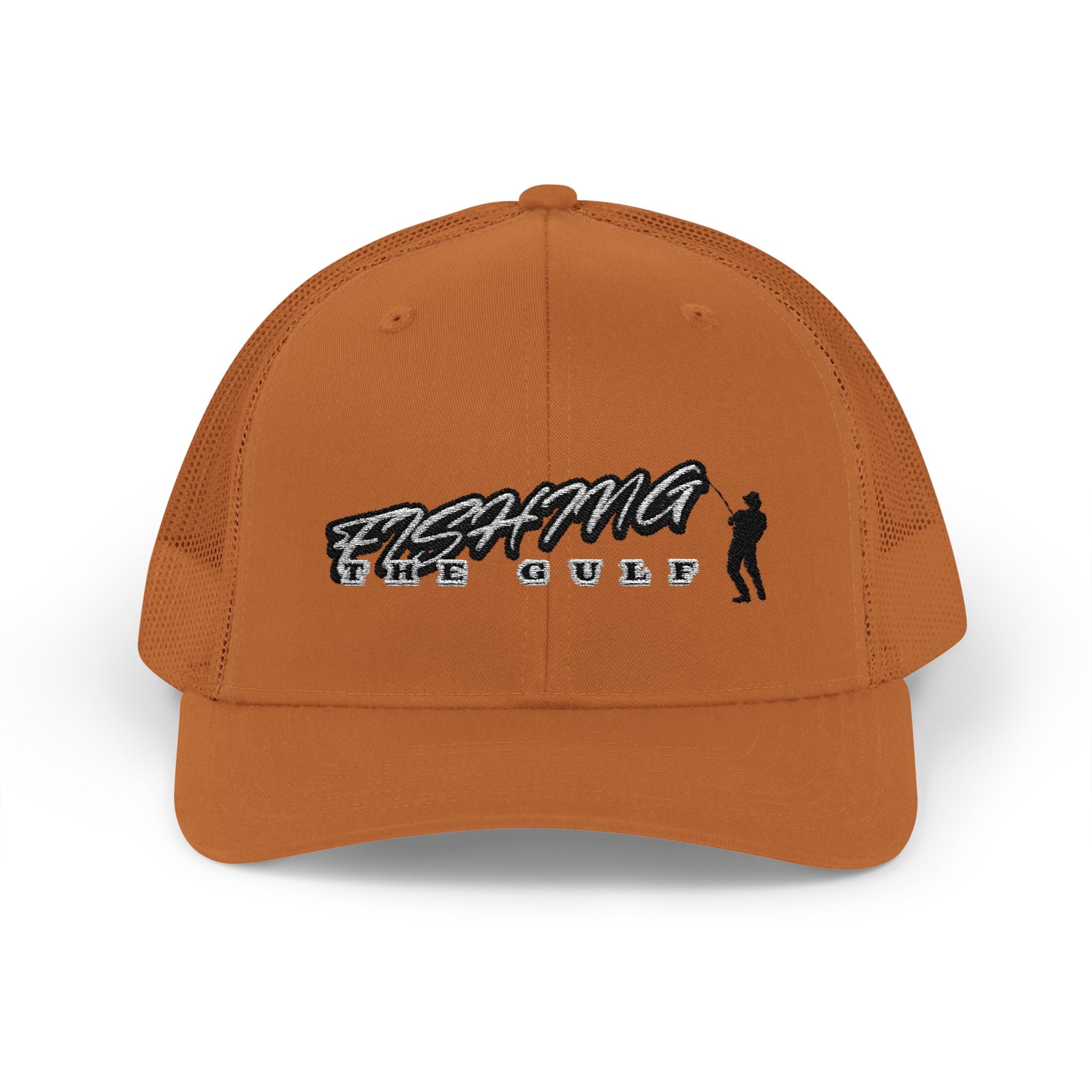 Fishing the Gulf Snapback Trucker Cap - Stylish Outdoor Gear for Anglers - Get Tight Gear