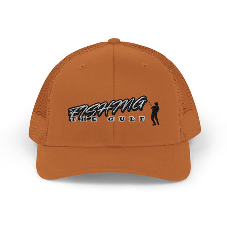 Fishing the Gulf Snapback Trucker Cap - Stylish Outdoor Gear for Anglers - Get Tight Gear