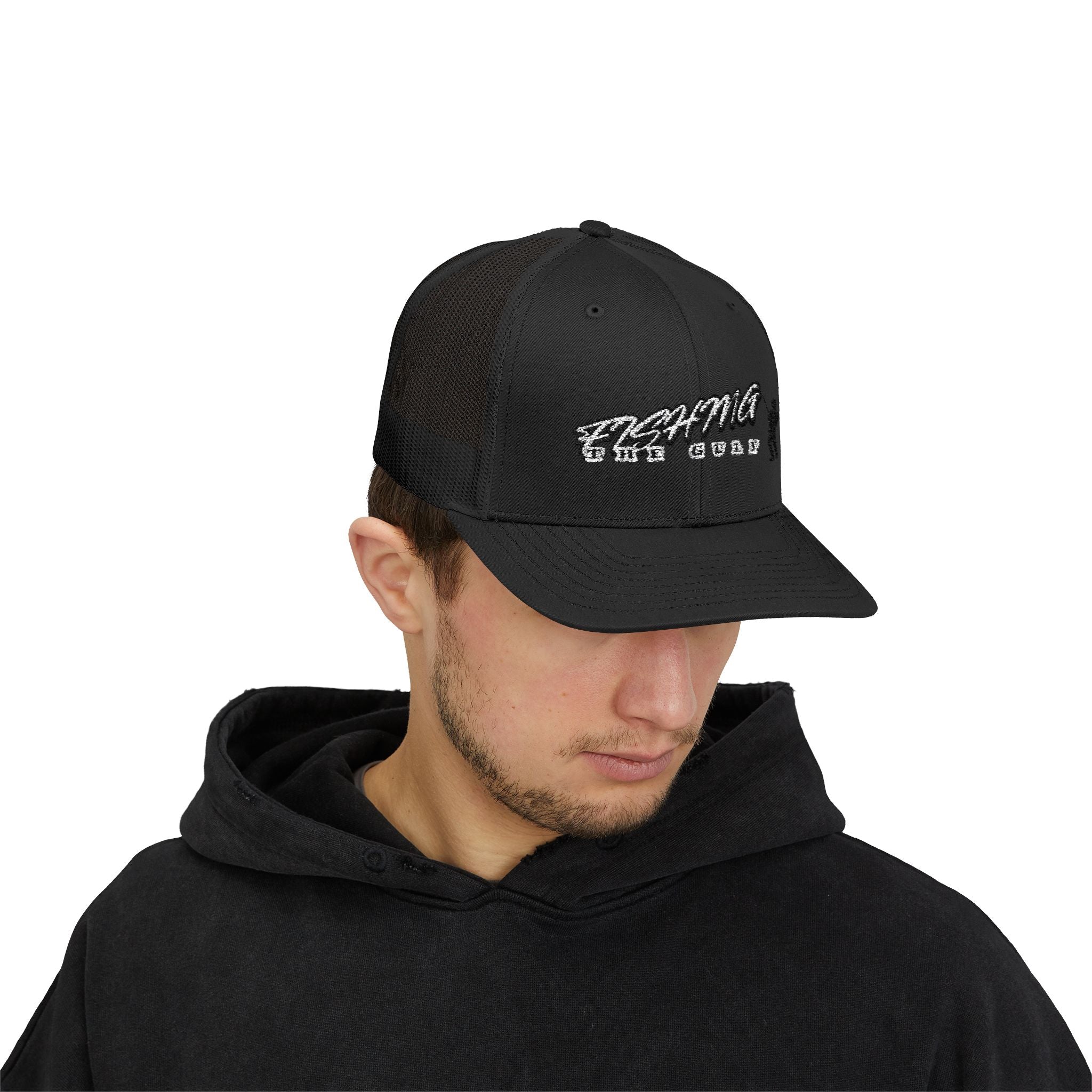 Fishing the Gulf Snapback Trucker Cap - Stylish Outdoor Gear for Anglers - Get Tight Gear
