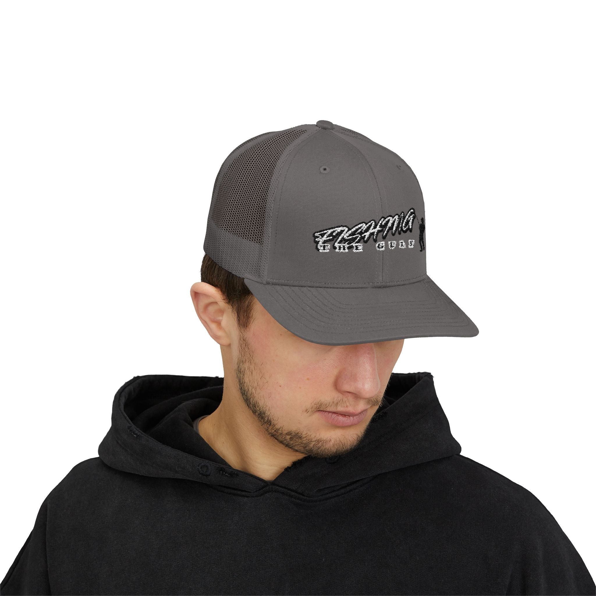 Fishing the Gulf Snapback Trucker Cap - Stylish Outdoor Gear for Anglers - Get Tight Gear