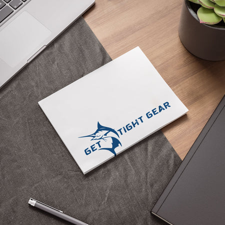 Fishing - Themed Post - it® Note Pads | Perfect for Anglers, Office Use, Gifts, & Memo Reminders - Get Tight Gear