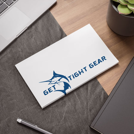 Fishing - Themed Post - it® Note Pads | Perfect for Anglers, Office Use, Gifts, & Memo Reminders - Get Tight Gear