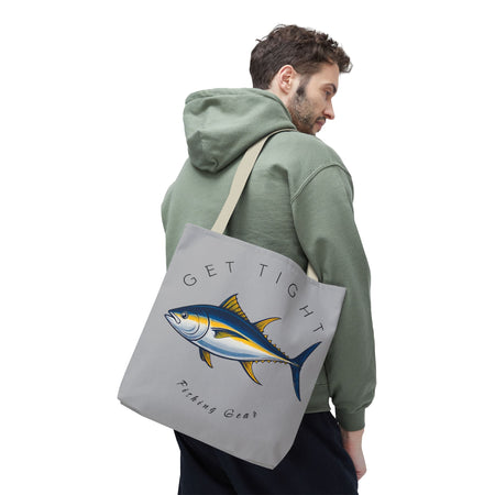 Fishing Tote Bag - "Get Tight Fishing Gear" - Perfect Gift for Anglers - Get Tight Gear