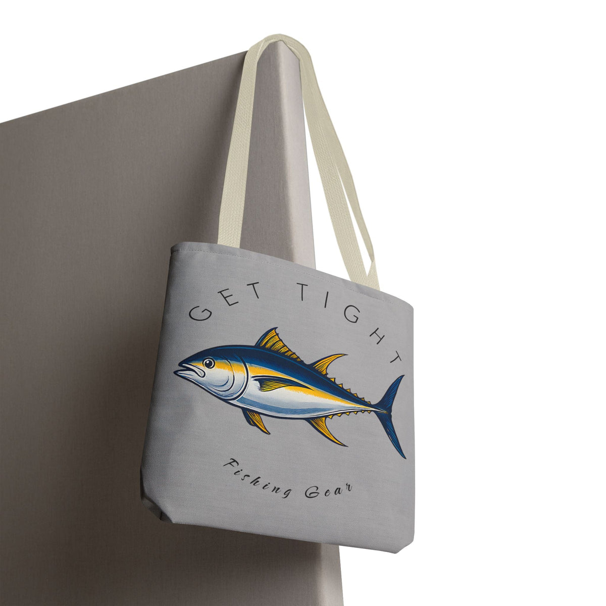 Fishing Tote Bag - "Get Tight Fishing Gear" - Perfect Gift for Anglers - Get Tight Gear