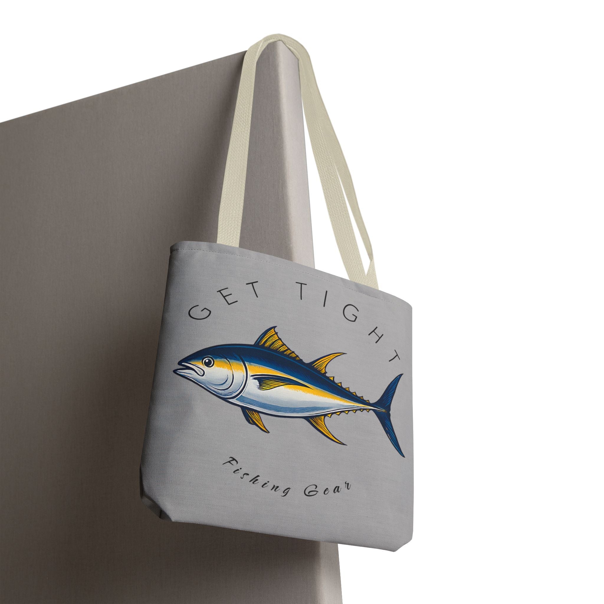 Fishing Tote Bag - "Get Tight Fishing Gear" - Perfect Gift for Anglers - Get Tight Gear
