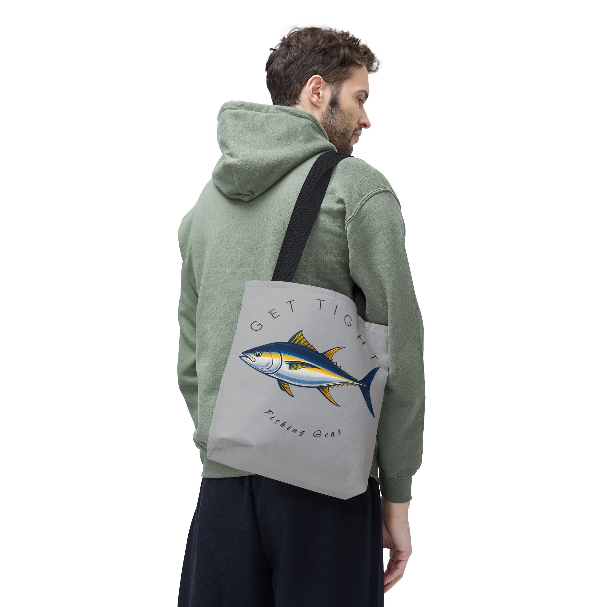 Fishing Tote Bag - "Get Tight Fishing Gear" - Perfect Gift for Anglers - Get Tight Gear