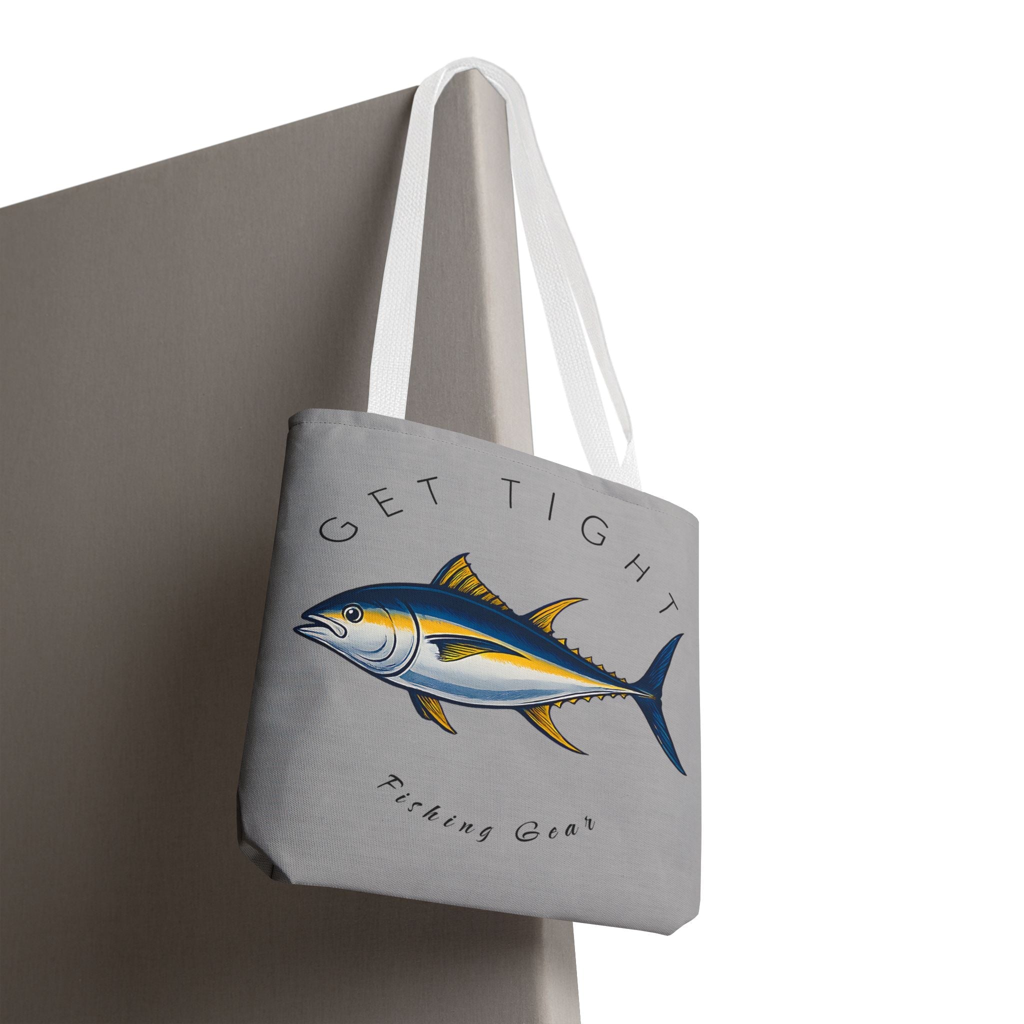 Fishing Tote Bag - "Get Tight Fishing Gear" - Perfect Gift for Anglers - Get Tight Gear