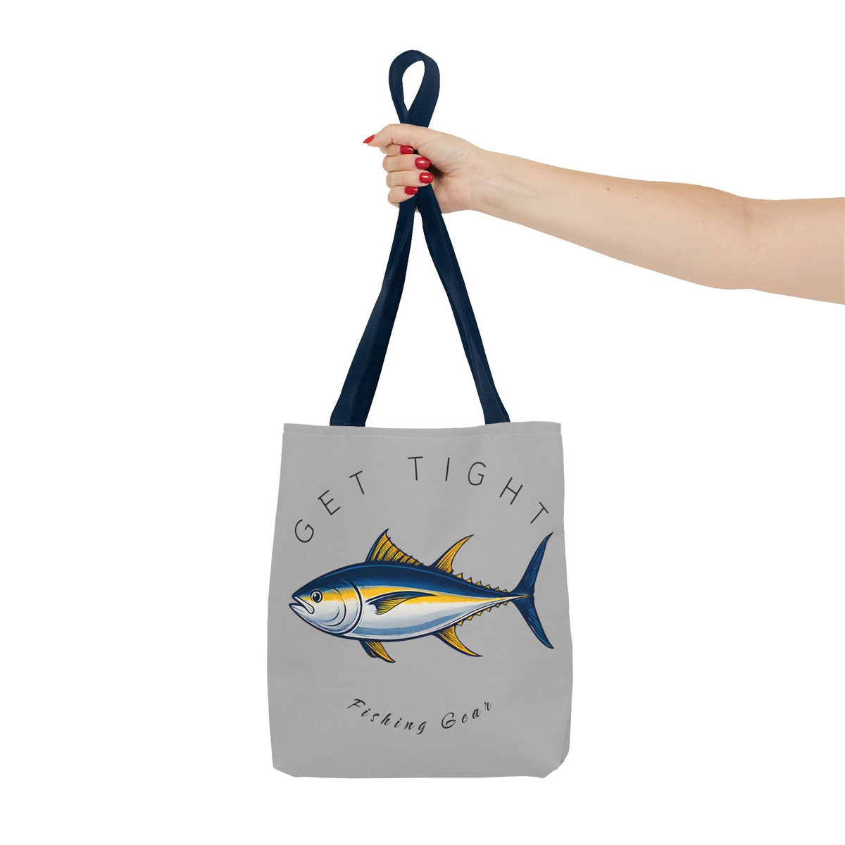 Fishing Tote Bag - "Get Tight Fishing Gear" - Perfect Gift for Anglers - Get Tight Gear