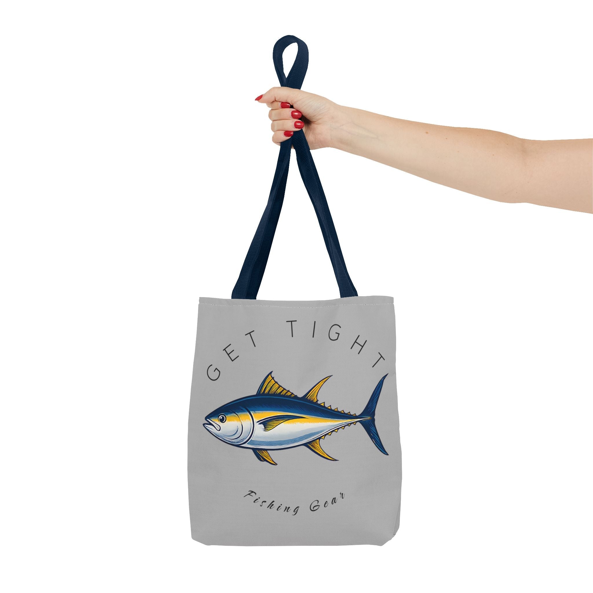 Fishing Tote Bag - "Get Tight Fishing Gear" - Perfect Gift for Anglers - Get Tight Gear