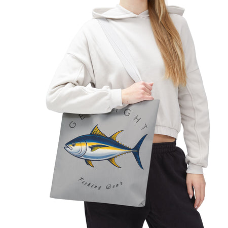 Fishing Tote Bag - "Get Tight Fishing Gear" - Perfect Gift for Anglers - Get Tight Gear
