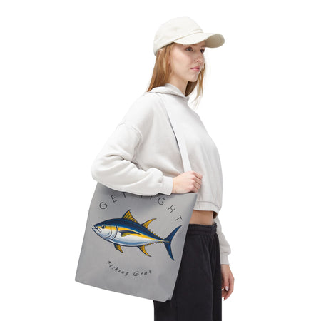 Fishing Tote Bag - "Get Tight Fishing Gear" - Perfect Gift for Anglers - Get Tight Gear