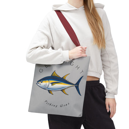 Fishing Tote Bag - "Get Tight Fishing Gear" - Perfect Gift for Anglers - Get Tight Gear
