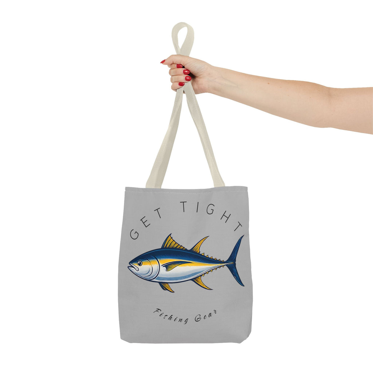Fishing Tote Bag - "Get Tight Fishing Gear" - Perfect Gift for Anglers - Get Tight Gear