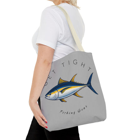 Fishing Tote Bag - "Get Tight Fishing Gear" - Perfect Gift for Anglers - Get Tight Gear