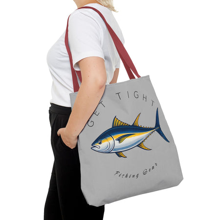 Fishing Tote Bag - "Get Tight Fishing Gear" - Perfect Gift for Anglers - Get Tight Gear