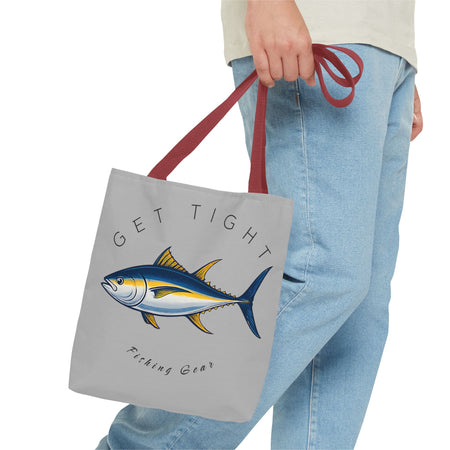 Fishing Tote Bag - "Get Tight Fishing Gear" - Perfect Gift for Anglers - Get Tight Gear