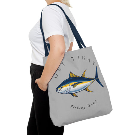 Fishing Tote Bag - "Get Tight Fishing Gear" - Perfect Gift for Anglers - Get Tight Gear