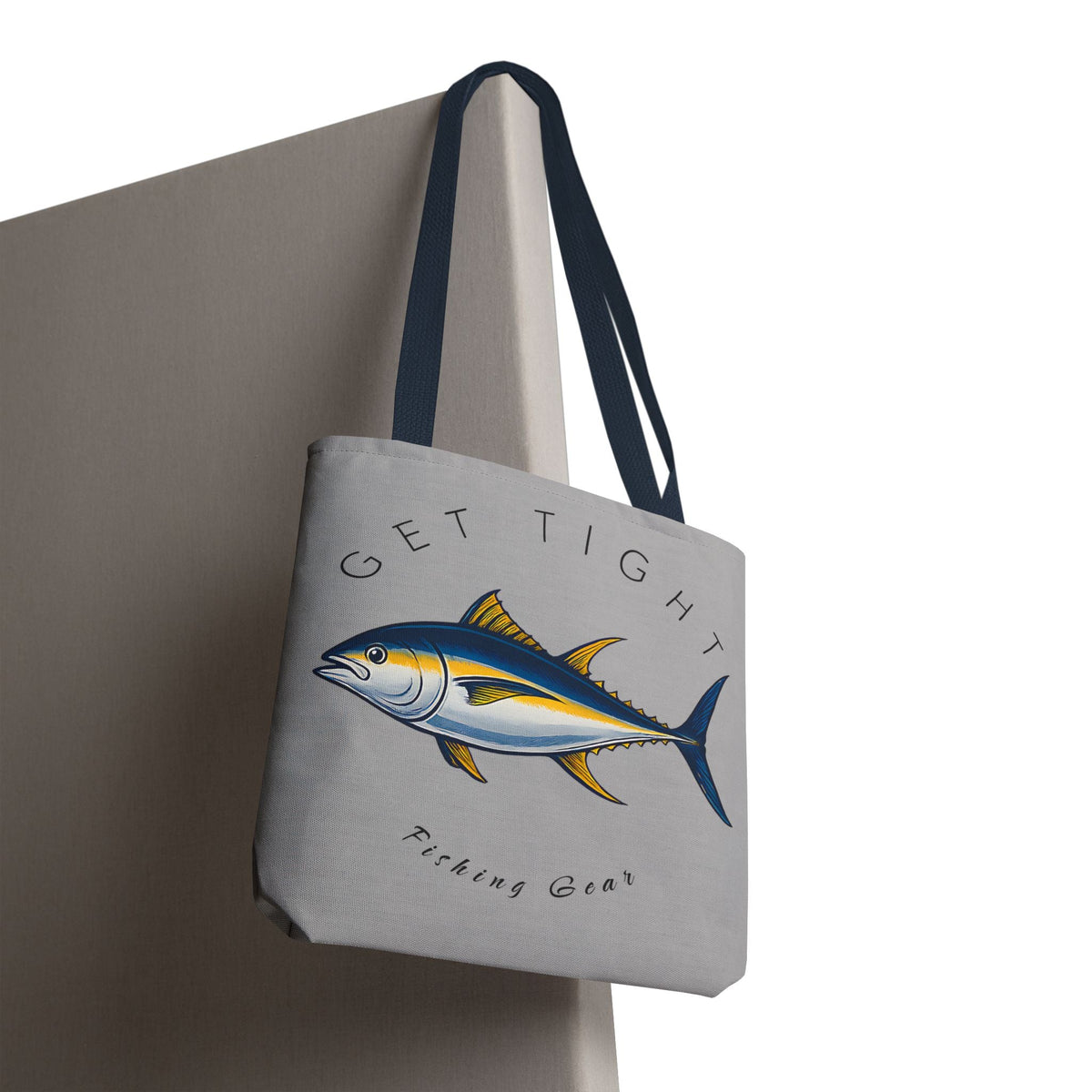 Fishing Tote Bag - "Get Tight Fishing Gear" - Perfect Gift for Anglers - Get Tight Gear