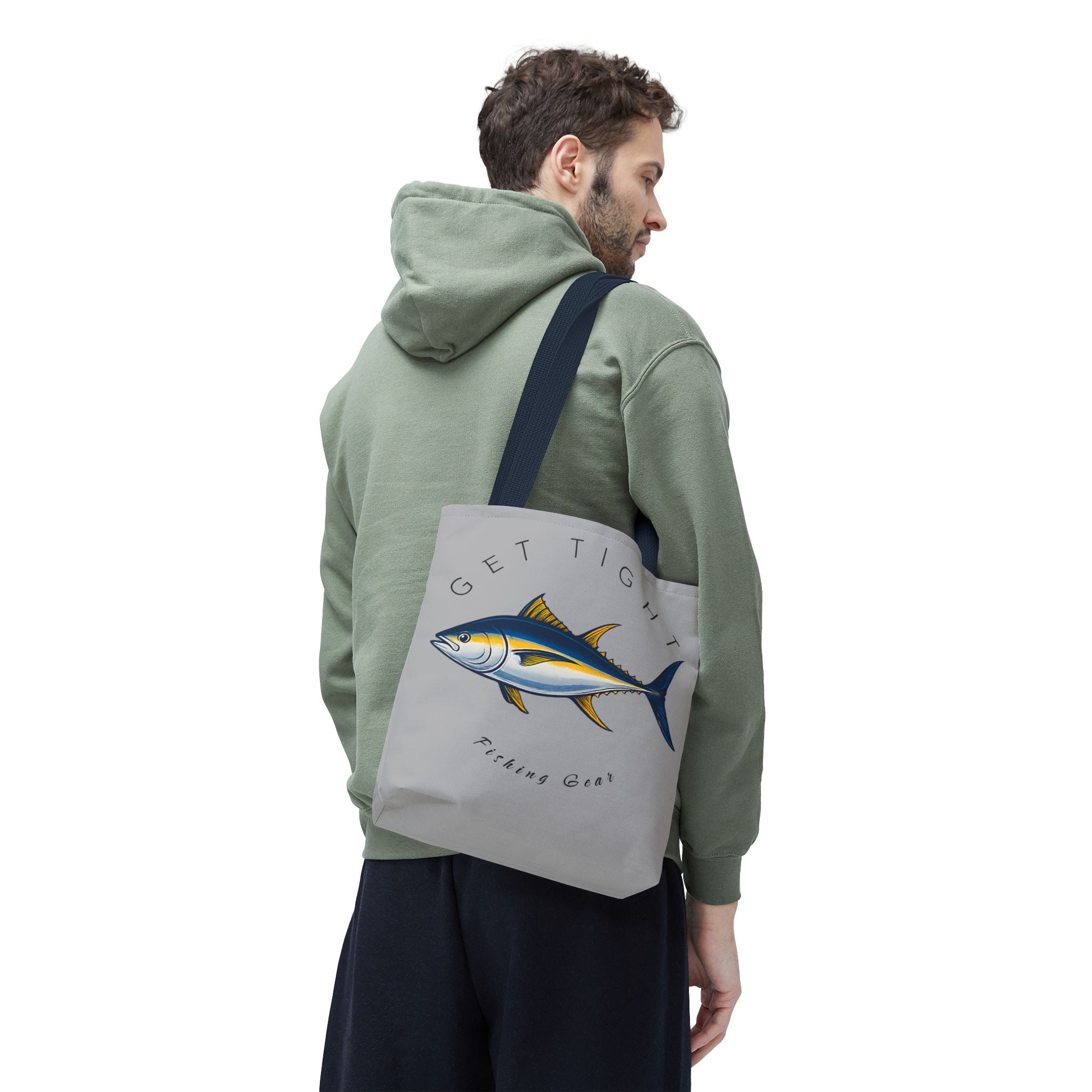 Fishing Tote Bag - "Get Tight Fishing Gear" - Perfect Gift for Anglers - Get Tight Gear