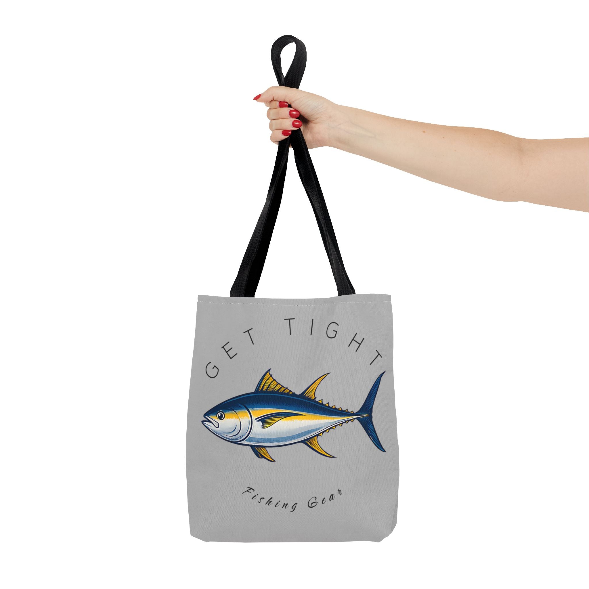 Fishing Tote Bag - "Get Tight Fishing Gear" - Perfect Gift for Anglers - Get Tight Gear