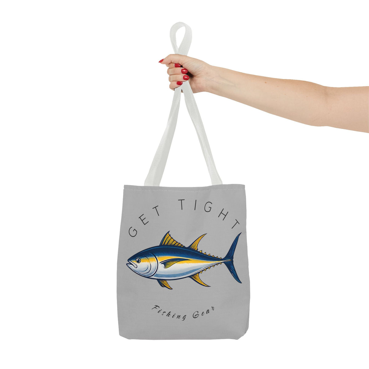 Fishing Tote Bag - "Get Tight Fishing Gear" - Perfect Gift for Anglers - Get Tight Gear