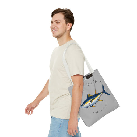 Fishing Tote Bag - "Get Tight Fishing Gear" - Perfect Gift for Anglers - Get Tight Gear