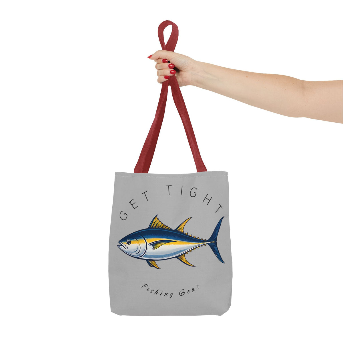 Fishing Tote Bag - "Get Tight Fishing Gear" - Perfect Gift for Anglers - Get Tight Gear
