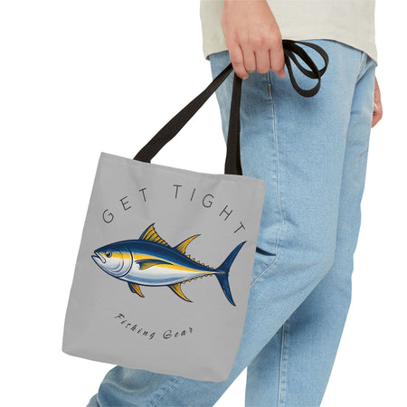 Fishing Tote Bag - "Get Tight Fishing Gear" - Perfect Gift for Anglers - Get Tight Gear