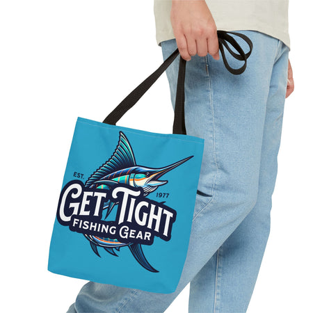 Fishing Tote Bag – Perfect for Anglers, Beach Days, Outdoor Adventures, Travel, and Casual Errands; Get Tight Fishing Gear - Get Tight Gear